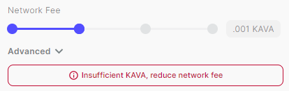 Guida a Kava Protocol con Trust Wallet kava fee